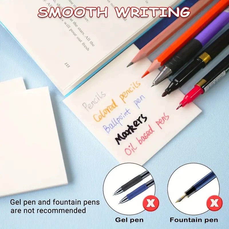 (Cross-border trading), fluorescence transparent note, set, simple and elegant design