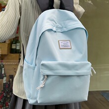 亏本清仓捡漏批发短途旅行背包轻便简约初高中学生双肩包女小学生