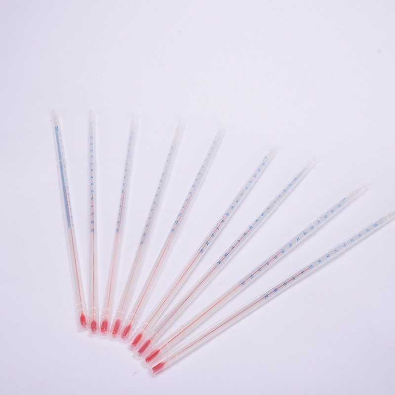 玻璃温度计测水温测量计水银玻璃养殖鱼缸水温计鸡房测温表