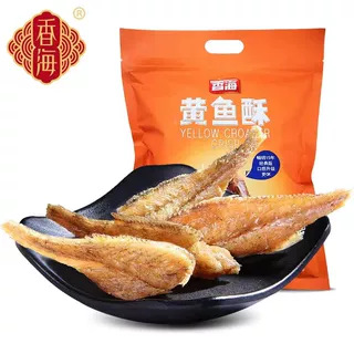 香海黄鱼酥整包原装500克香酥小黄鱼干干货零食小吃酥脆黄花鱼干