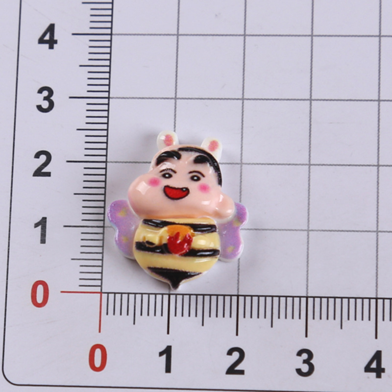 变装小心亮面树脂配件DIY奶油胶钥匙扣发夹头绳手机壳小饰品批发|undefined