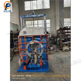 Floor heating pipe winding packaging machine steel ring rubber tube ring automatic packer hose water pipe plastic pipe wrapping machine