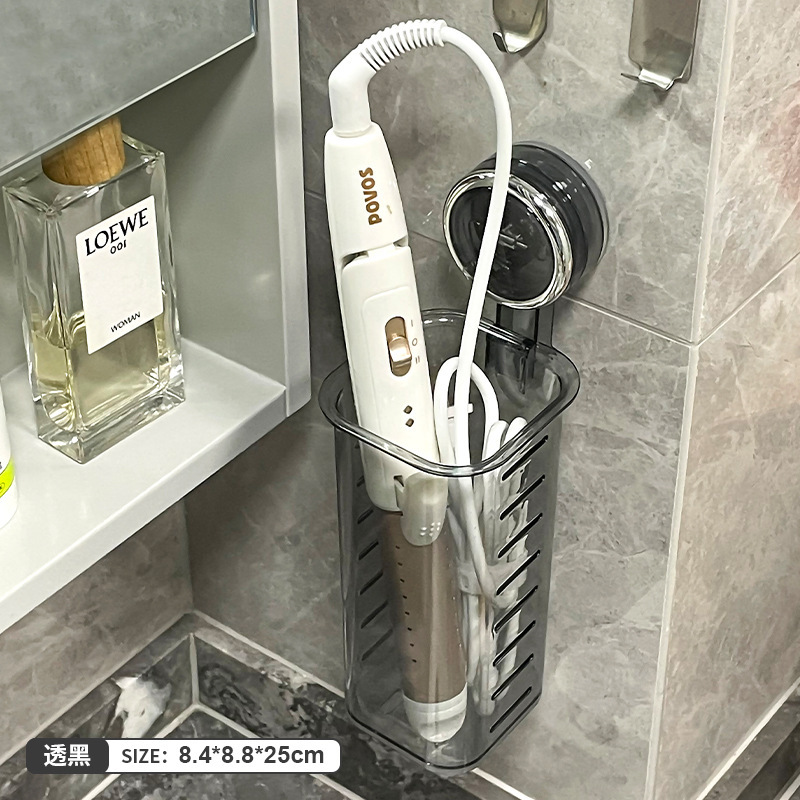吸盤巻き棒収納棚壁掛け式穴なしトイレ洗面台壁ストレート櫛寮棚|undefined