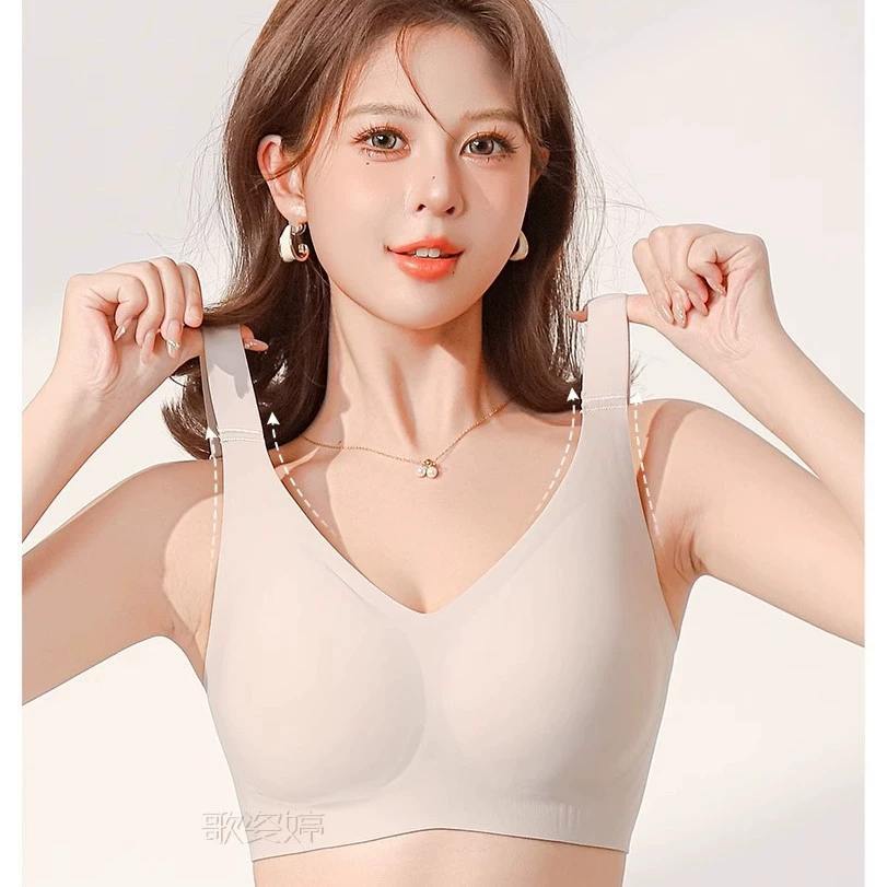 Thin supporting underwear, bra top, fitted