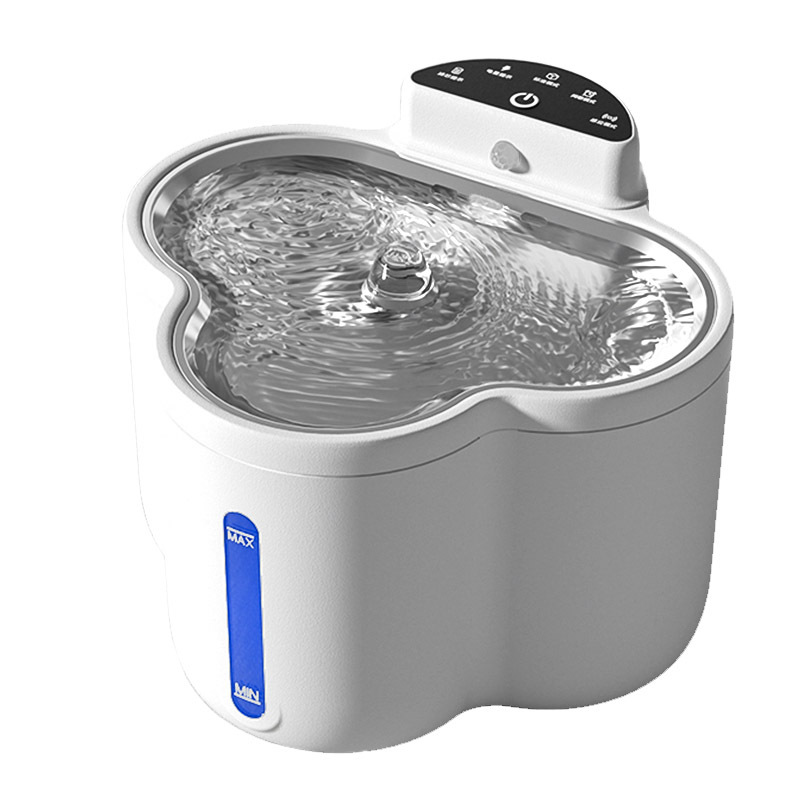 Máquina de agua de gato de temperatura constante sin enchufe inducción inalámbrica automática de alimentación de agua para perros de beber calentamiento para mascotas y productos para gatos