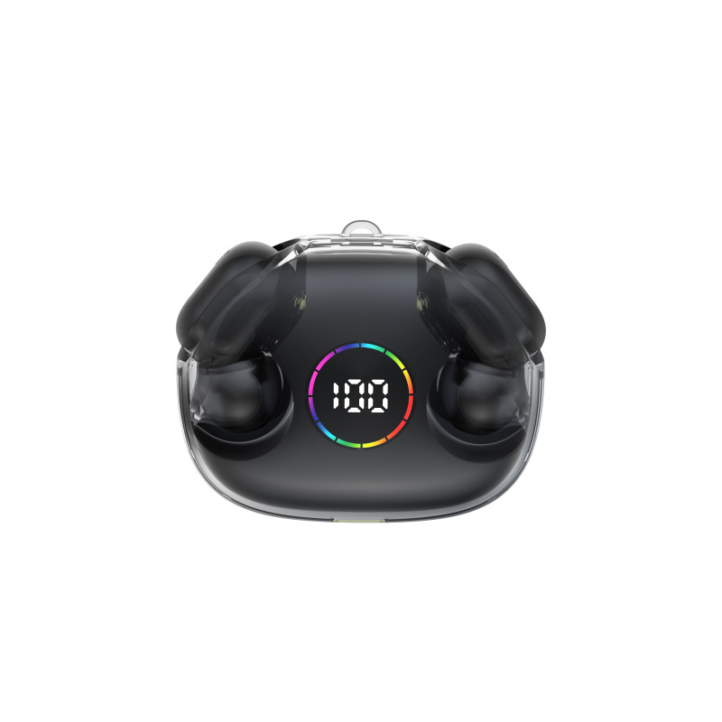 新型xg77走馬灯無線bluetoothイヤホンtws入耳式超長航続半透明宇宙室イヤホン|undefined