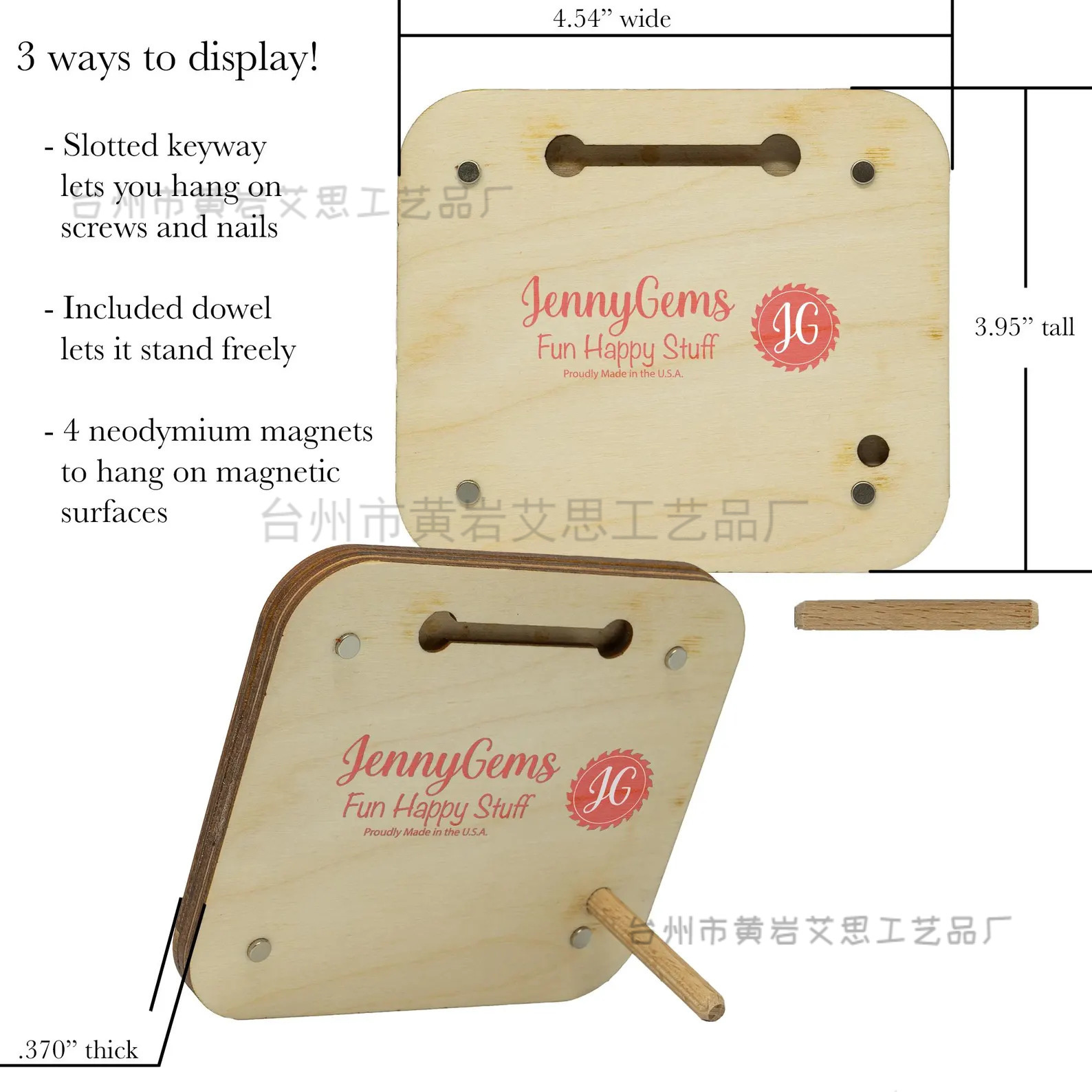Recordatorio de alimentación de perros y gatos de madera Adornos de listado de madera para mascotas Adornos de recordatorio de alimentación de mascotas para perros y gatos creativos