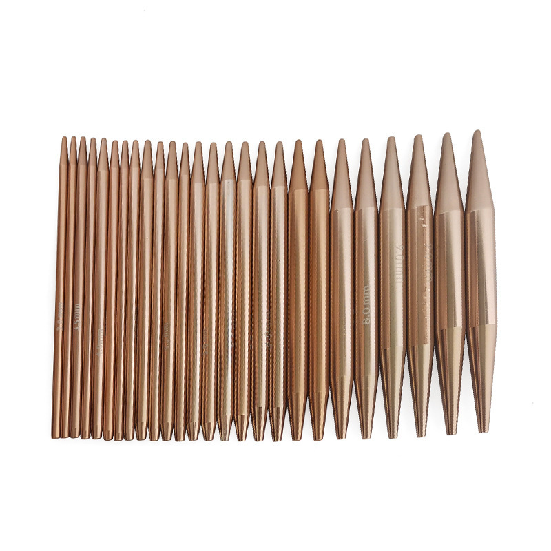 Aguja de anillo desmontable, aguja de anillo de oro de óxido de aluminio, un conjunto de 13 paquetes