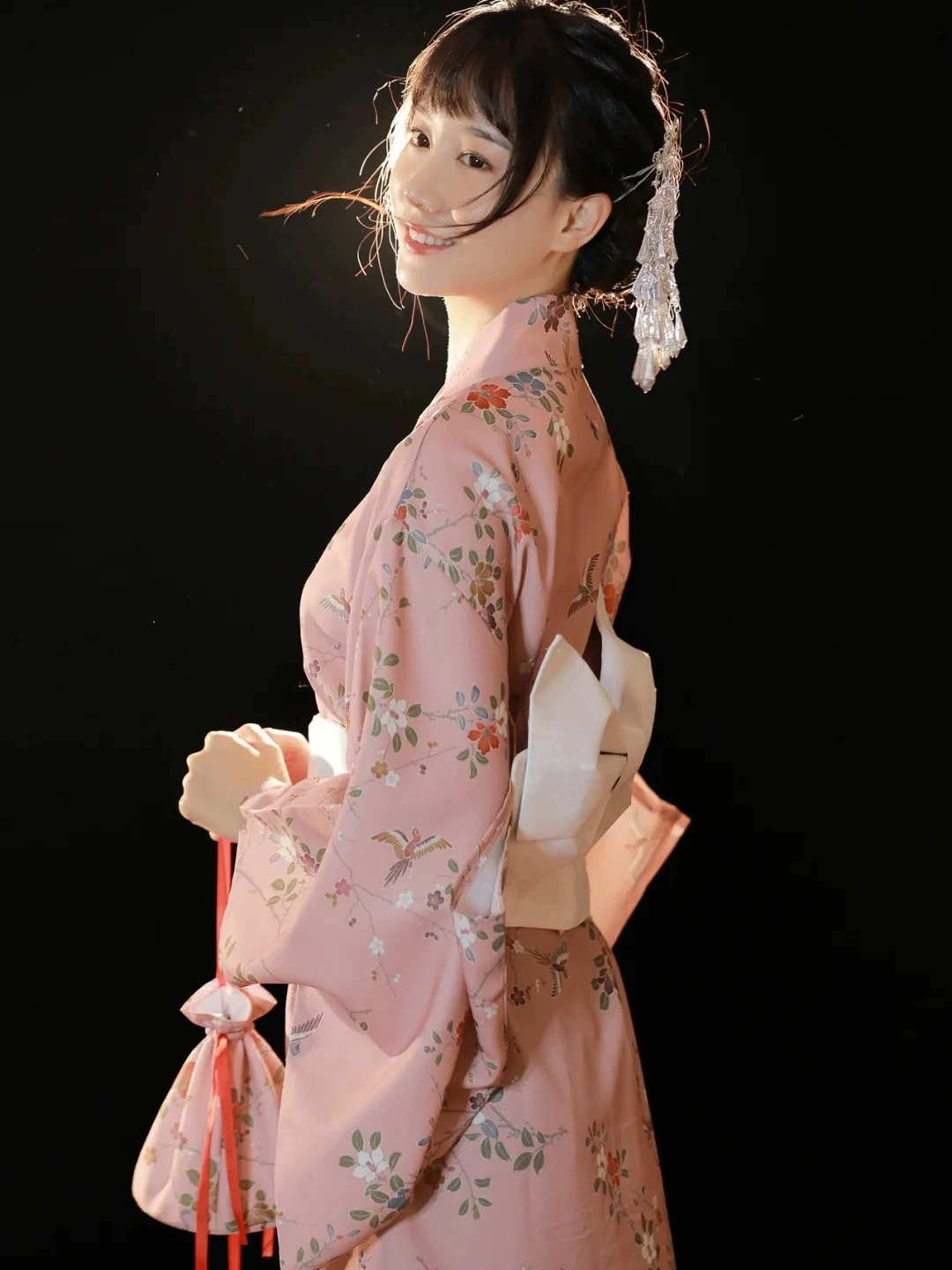 Japanese multicoloured bathrobe, dress