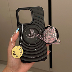 甘いクールな少女ピンクの星磁気吸引スタンドはiPhone15promaxアップル14携帯ケース12の新型13を適用します。