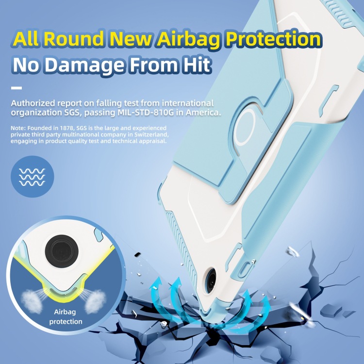 Para Samsung para Galaxy Tab A8 10.5 2021 360 grados de rotación