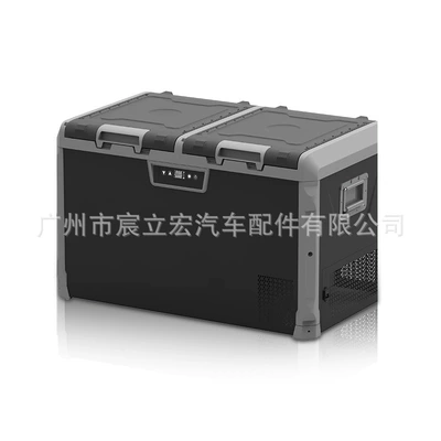 New 80-liter compressor car refrigerator home dual-use refrigerated travel freezer car refrigerator source factory (Soyuducular) - eg45-l