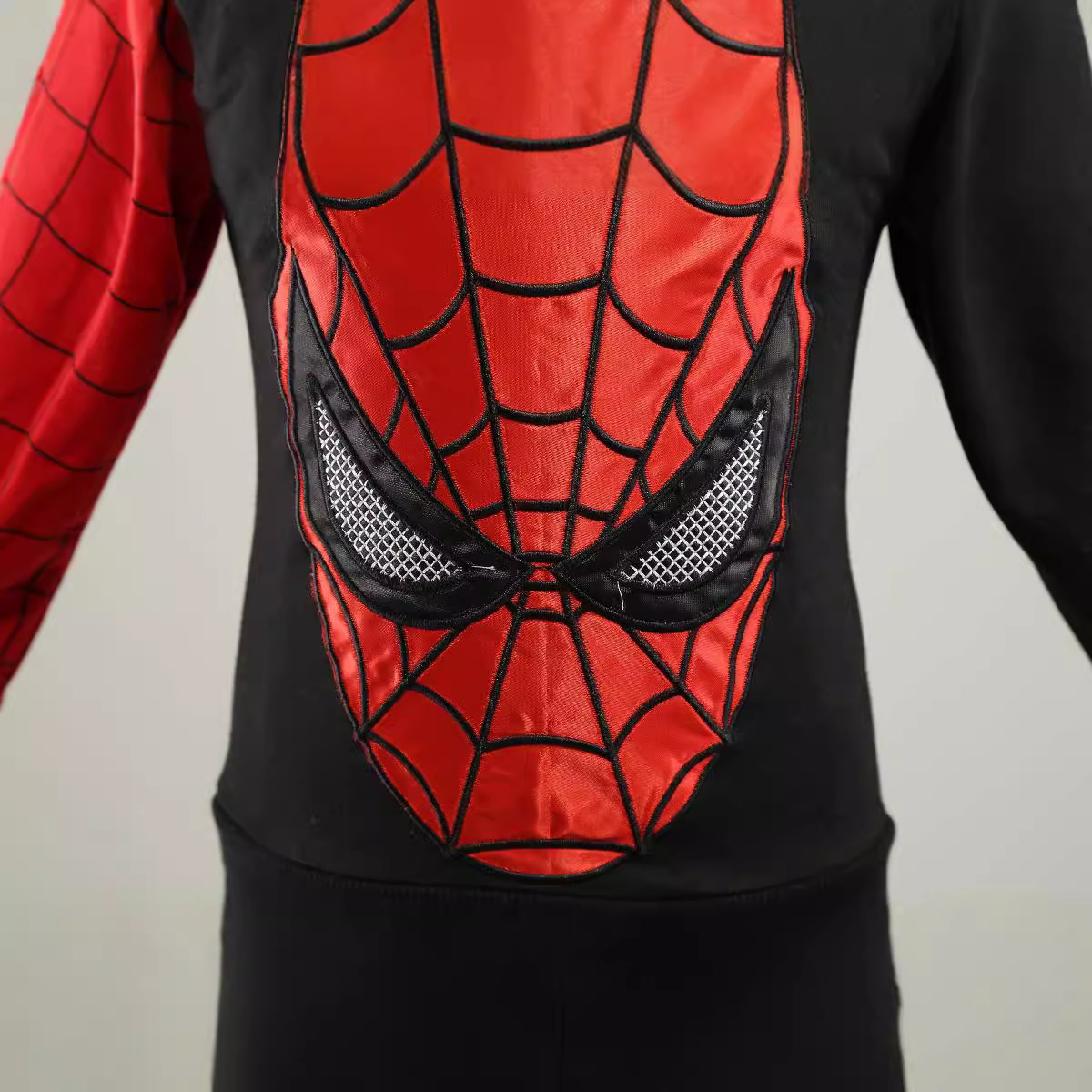 Comercio exterior europeo y americano explosión de los niños traje 2023 primavera y otoño versión coreana del muchacho Spiderman suéter HOODIE niños traje