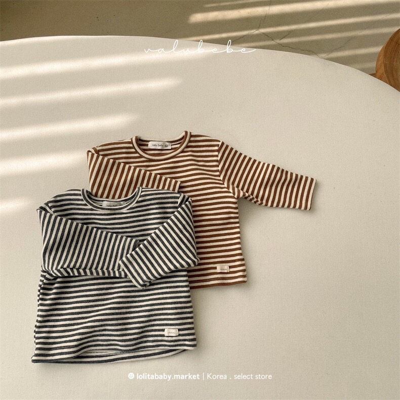 Invierno infantil camiseta de camiseta de camiseta