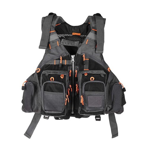 Spinning Fishing Life Jacket, Shore Fishing Suit, Boat Fishing, Sea Fishing Multifunctional, Multiple Pockets, Portable, Includes Buoyancy Materials, Removable