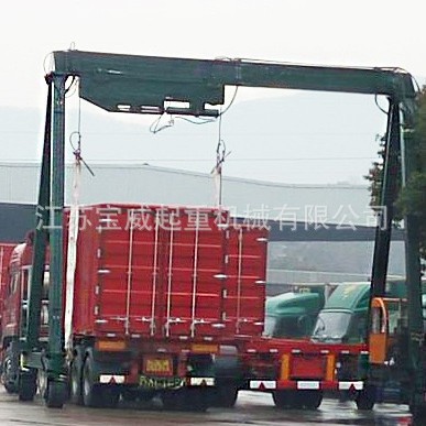 宝威 轮胎式龙门吊 轨道龙门吊 多规格 1-100t 搬运用 厂房码头用