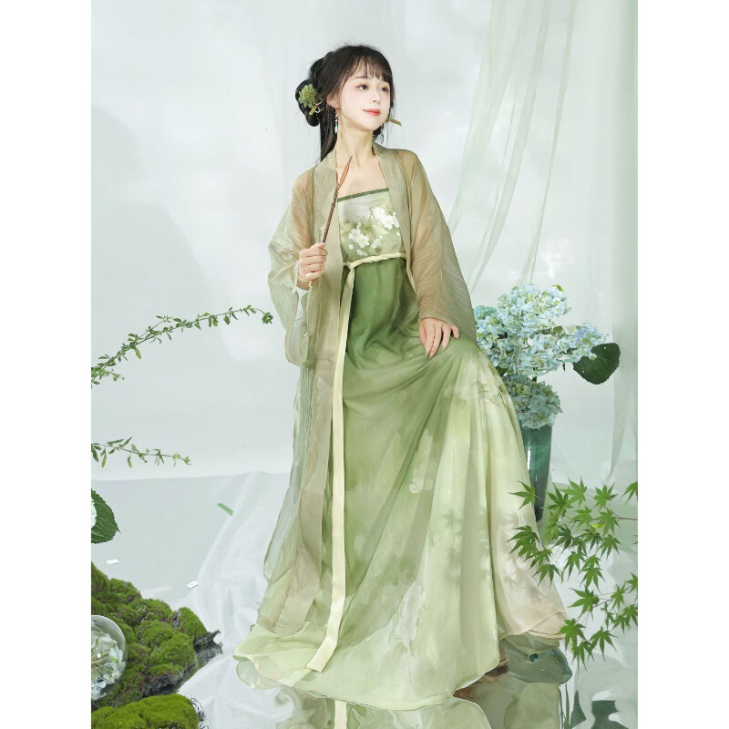 genuine goods Original Hanfu Women's Chest-length Skirt Ru Han Element dress Slip Skirt Daily suit Spring, Summer and Autumn Best Friend