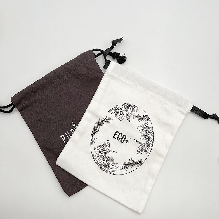 厂家批发美容产品包装袋 化妆品收纳袋 纯棉环保布袋子棉布袋帆布