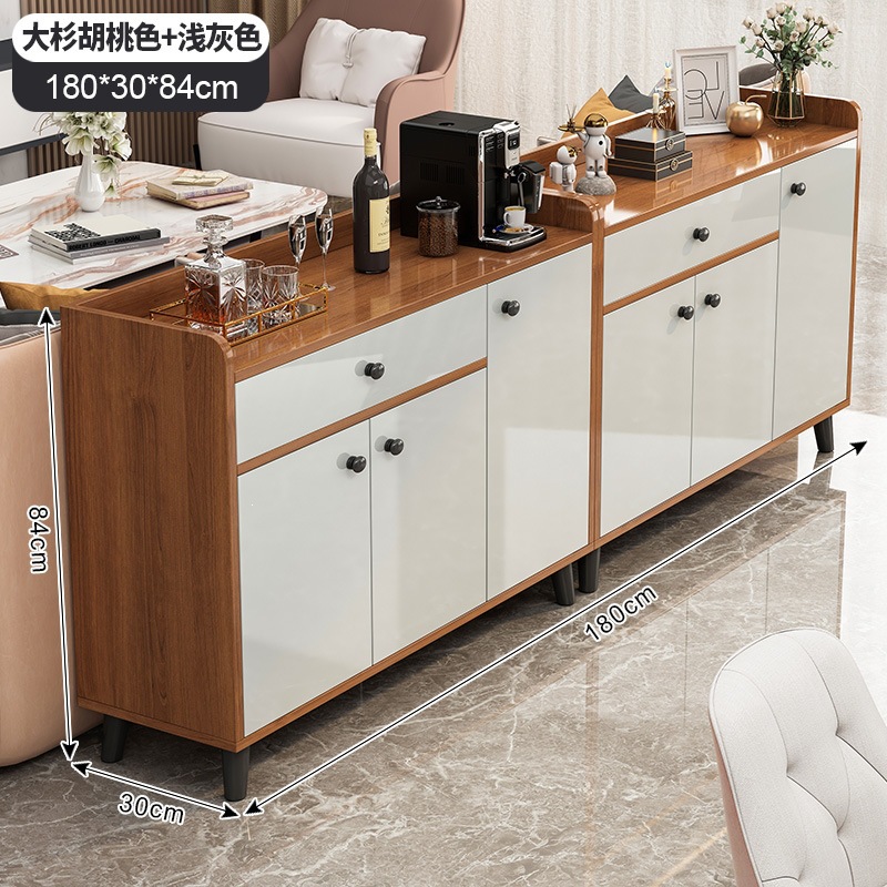 Fábrica de venta directa armario de té armario de comedor armario moderno simple sala de estar contra la pared integrada caja de almacenamiento