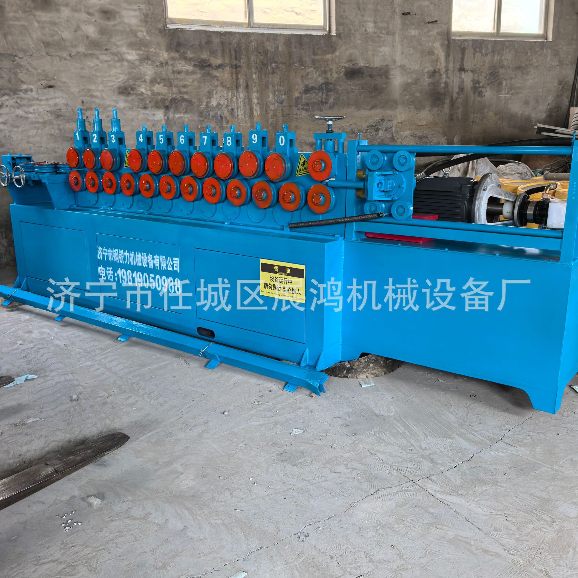 展鸿12mm 钢筋冷轧带肋钢筋调直机 三级钢数控钢筋调直切断机厂家