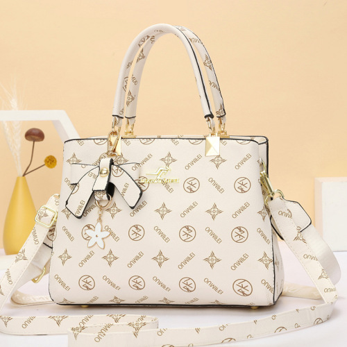 Women's Shoulder Bag, Vintage and Fashionable, Simple and Versatile, Large Capacity, Trendy Spring and Summer, New Korean Style Handbag