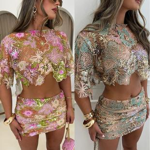 2025�羳�W��Ů�b�ļ�ӡ���̽���Ƭ�ع�¶�����°��ζ�ȹ���b