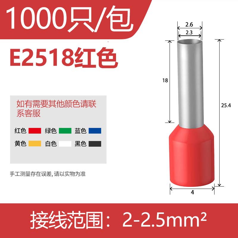 E2518(1000 PCs/package)