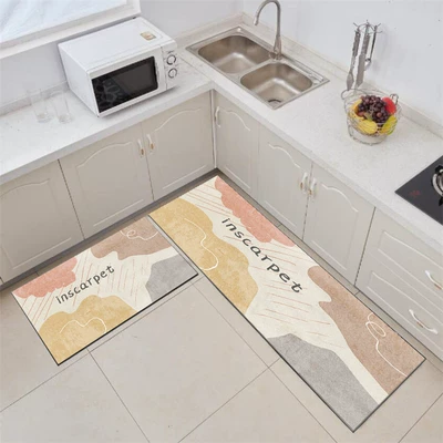 and Oil-Proof Cartoon Kitchen Floor | Avtomobil döşəmə paspasları - biao-simple-13-40x-60cm-one-piece