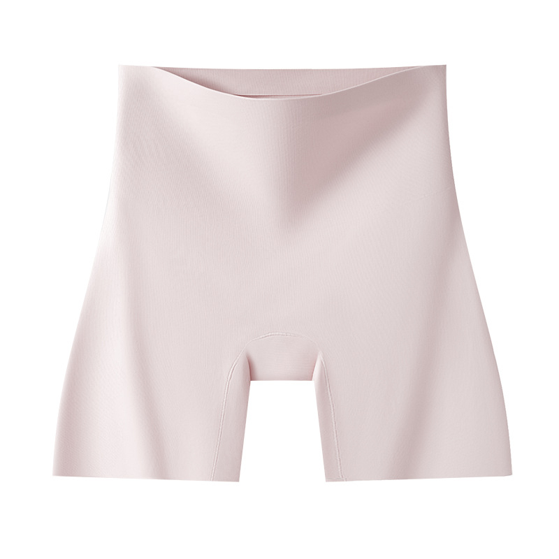 Pantalones de seguridad antideslumbrantes para mujer nueva ropa interior sin costuras de seda de hielo dos en uno pantalones bóxer de abdomen inferior pantalones de seguridad para mujer