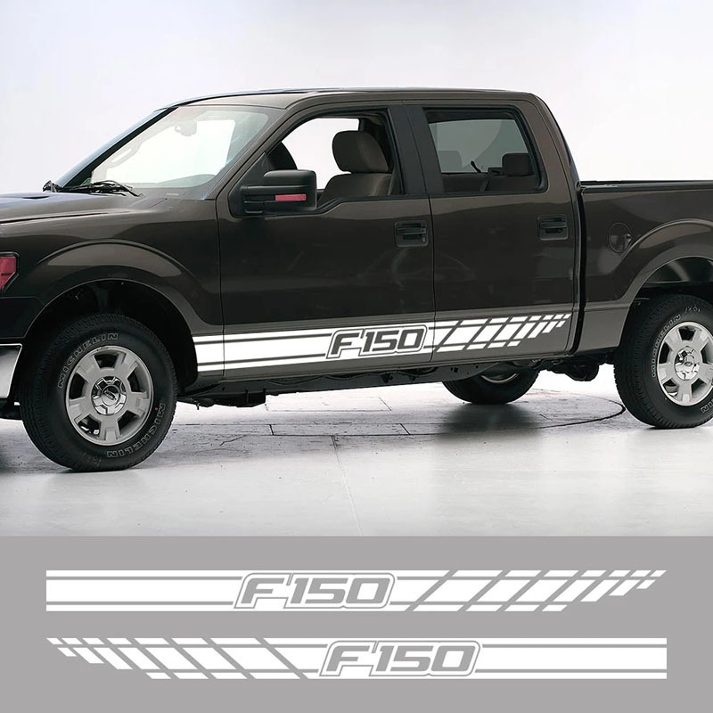 For Raptor F150 side stretch sticker Personality waist line car sticker Ford body sticker_voghion.com