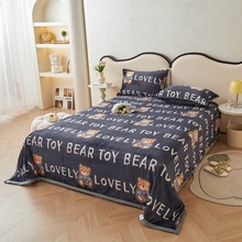 法兰绒毛毯云貂绒毯批发珊瑚绒被子双面加绒冬季铺床盖毯超柔软