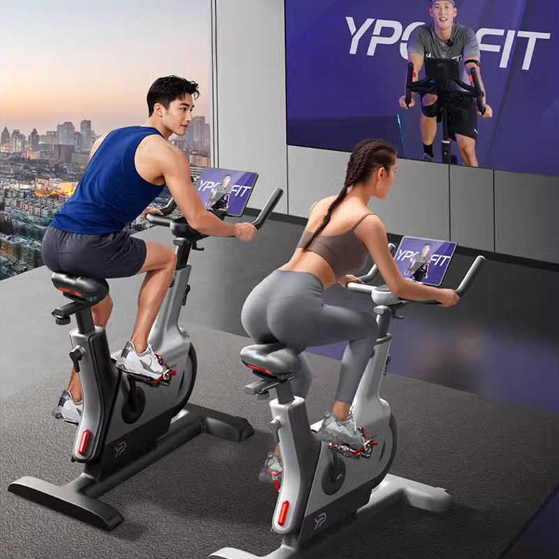 Bicicleta de pedal de fitness profesional para hombres y mujeres, equipo deportivo silencioso inteligente para la pérdida de peso, bicicleta de spinning para adelgazar