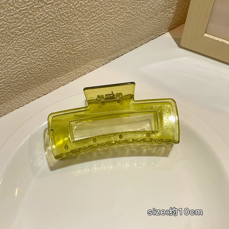 Leche marrón esmerilado pelo clip accesorios para el cabello de las mujeres de alto grado updo tiburón clip gran horquilla ins lindo horquilla al por mayor