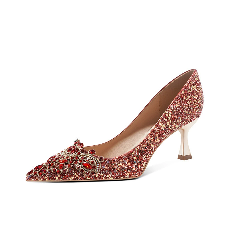 2025 новые кроссовки подружки невесты со стразами