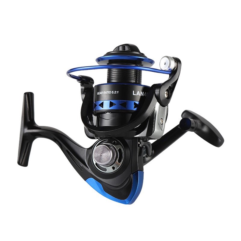 Nuevos barcos de pesca de cabeza metálica rueda giratoria rueda de pesca de línea de mar rodas de puerto de rueda de carretera de pesca de barco de pesca de mar al por mayor