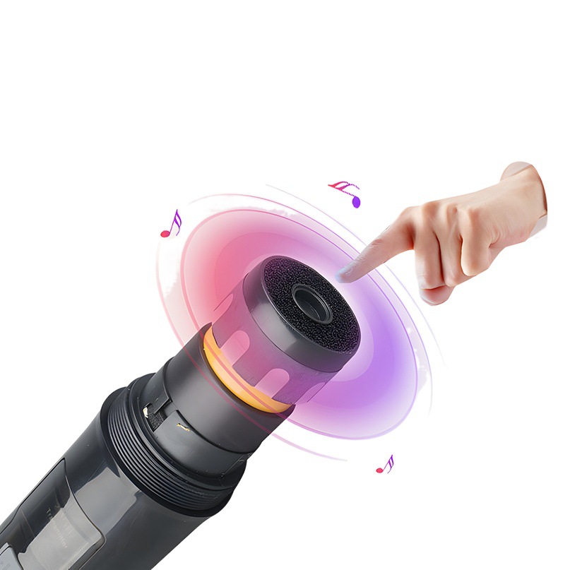 Recargable Micrófono inalámbrico profesional de uno a dos micrófono de Canto de karaoke de hogar V-segmento tarjeta de sonido etapa micrófono de mano