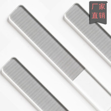 美甲工具透明韩国纳米指甲锉 方形抛光神器纳米抛光条