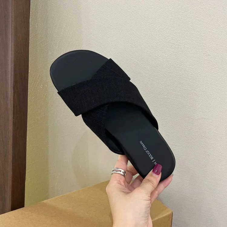 Ниша дизайн круглые носки открытые носки плоские тапочки для женщин летняя одежда 2025 стиль фей for seaside отдых пляжные сандалии