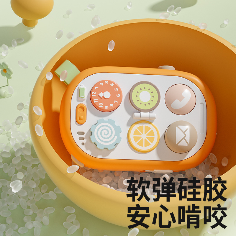 Simulación educativa para niños teléfono móvil tablero ocupado Montessori educación temprana relación causal Cámara divertida educación temprana jardín de infantes material didáctico