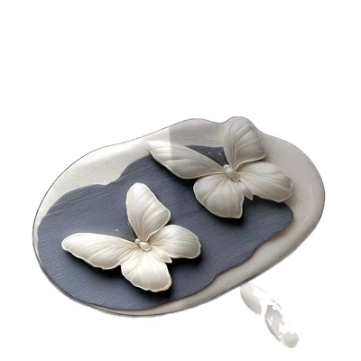 Avtomobil döşəmə paspasları – Flower Butterfly Diatom Mud Floor