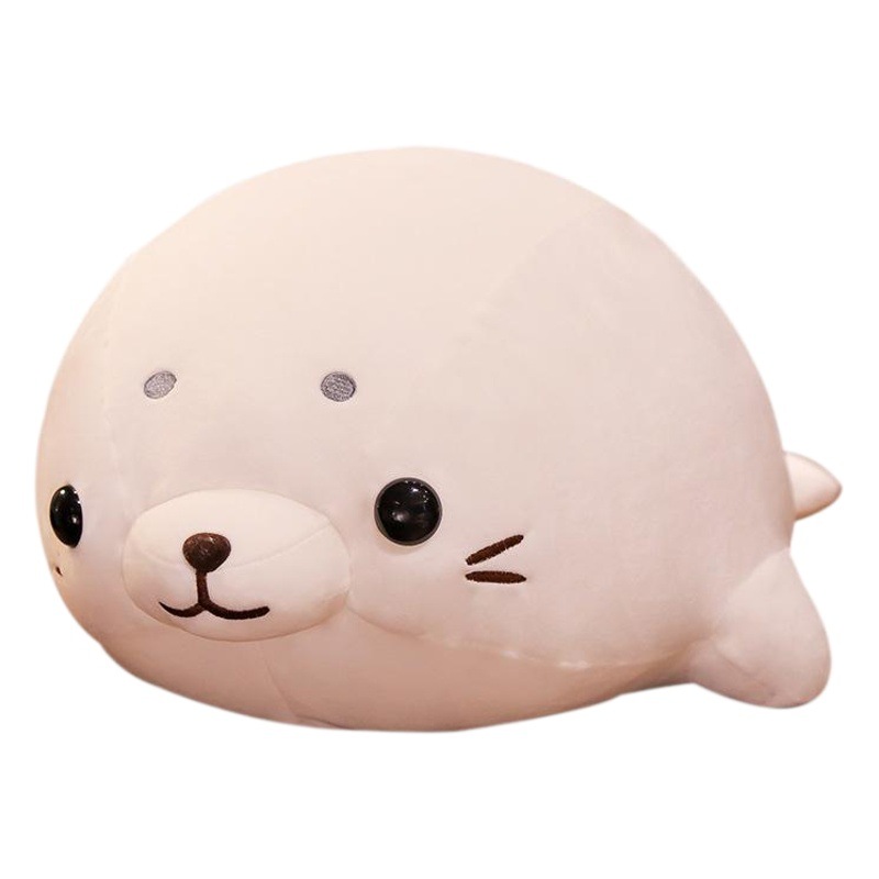 Océano serie acuario abajo de algodón acostado sello bola de peluche de juguete muñeca transfronteriza felpa muñeca grande