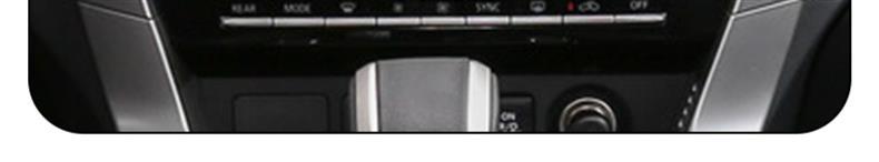 20-22 Mitsubishi Pajero Sport Center Console Interior Trim Sticker