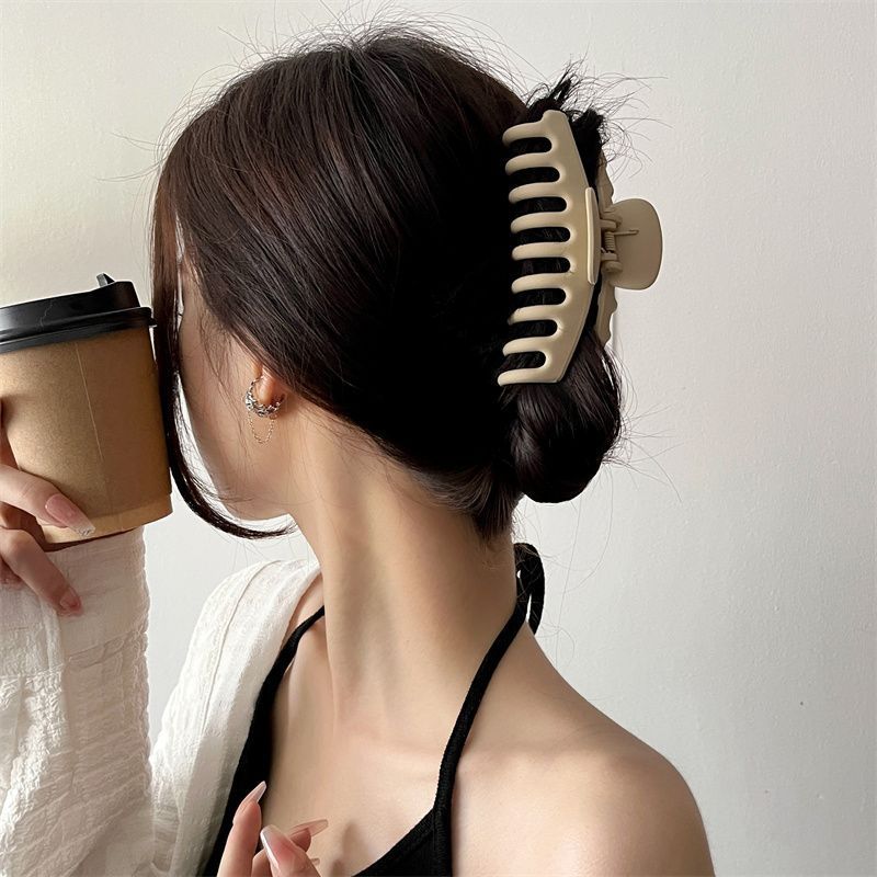 女性用ヘアピン、高級感のある韓国東大門と同じスタイルのヘアピン、後頭部のシャーククリップ、女性用ヘアアクセサリー|undefined