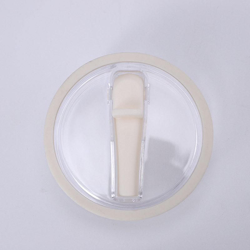 新品30oz折叠吸管杯高颜值防漏密封简洁塑料盖便携手柄汽车杯盖|undefined