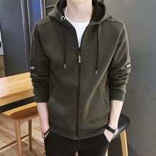 连帽卫衣外套男士春秋季2024新款潮牌潮流宽松夹克开衫运动上衣服