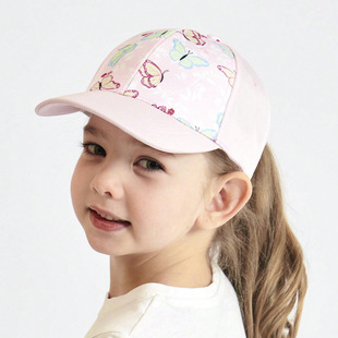 2023 New Outdoor Baseball Cap Parent-Child Women's Children's Hat Sports Cap European and American Style Horsetail Hat