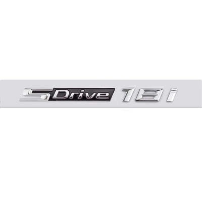 Car logo: Xdrive Four-Wheel Drive Displacement Logo - sdrive-18i-silver-new-model