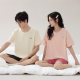 New Cotton Couple Pajamas Summer Cotton Men's Women's Summer suit Han Feng Summer Home Clothes Wholesale