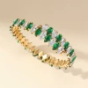 TT0005 white green bracelet