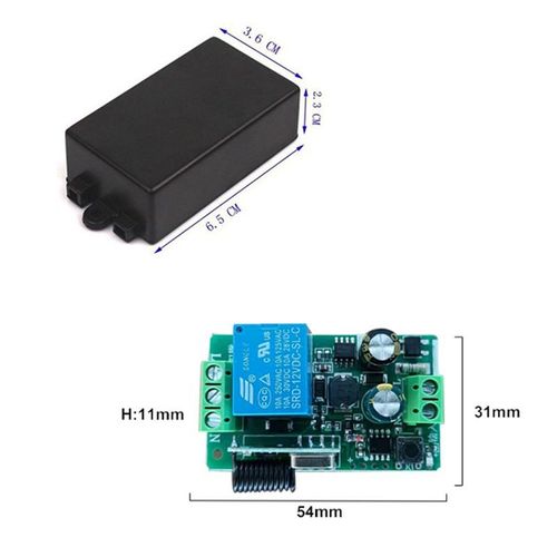220V single-channel wireless remote control switch LED light single-channel on-off switch smart home light switch